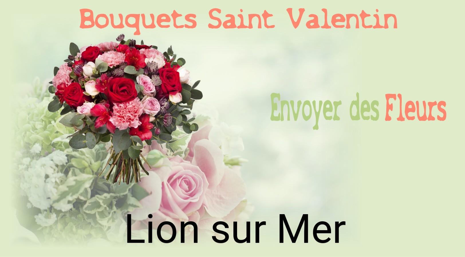 Roses de Saint-Valentin livrées à Lion-sur-Mer